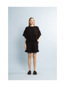 Miia Halmesmaa - FLIRTY- PAITA, KULTAHIPPU - MUSTA | Stockmann