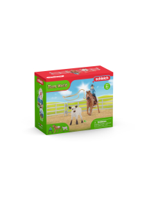 SCHLEICH - SCHLEICH FARM WORLD Lassoava lehmityttö | Stockmann