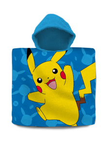 POKEMON - POKEMON Kylpyponcho, puuvillaa, 60 x 120 cm | Stockmann
