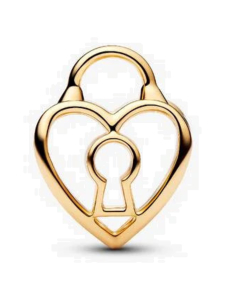 Pandora - Pandora Moments hela, sydän, riippulukko, 14k kullattu – 764358C00 | Stockmann