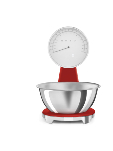 Smeg - Smeg KSF01RDWW Keittiövaaka retro, punainen | Stockmann