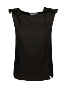Nakoa - Lauren Top, Black - MUSTA | Stockmann