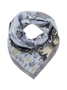 Lasessor - Muumitalo silkkihuivi - HARMAA | Stockmann