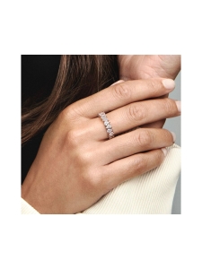 Pandora - Säihkyvät suuntaa vaihtavat kivet -sormus 14k Rose gold-plated unique metal blend  Cubic Zirconia Clear 183021C01 Pandora - Säihkyvät suuntaa vaihtavat kivet -sormus 14k Rose gold-plated unique metal blend  Cubic Zirconia Clear 183021C01 | Stockmann