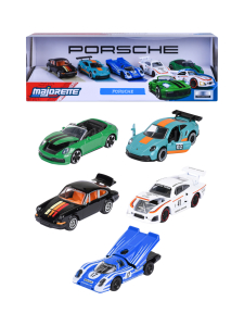 DICKIE TOYS - DICKIE TOYS Porsche 5-osainen lahjasetti mittakaavassa 1:64 | Stockmann