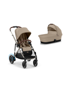CYBEX - Cybex eGazelle S yhdistelmävaunut - ALMOND BEIGE | Stockmann
