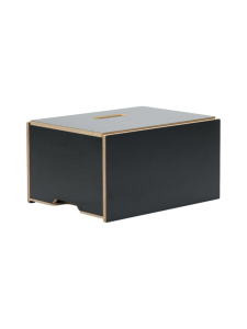 Hima Furniture - Hima Boksi säilytyslaatikko - Gloss Black | Stockmann