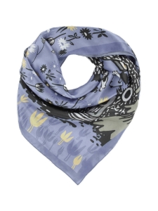 Lasessor - Muumitalo silkkihuivi - SININEN | Stockmann