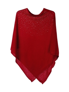 Lasessor - Juolas strassi - poncho - PUNAINEN | Stockmann