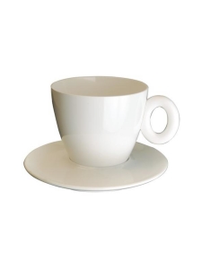 Mepra - Policarbonato-kahvikuppi ja aluslautanen - PORCELAIN | Stockmann