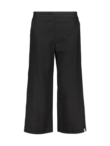 Nakoa - Culottes pellavahousut, Stonewashed Black - BLACK | Stockmann
