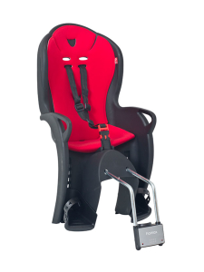 Hamax - Hamax Kiss Basic pyöränistuin - MUSTA/PUNAINEN | Stockmann