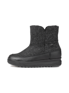 Pomar - NIVA Naisten lämmin GORE-TEX huopakenkä - GRANIT FELT/VIVIAN BLACK/FUR | Stockmann