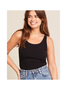 BOODY - BOODY - Ribbed Tank Toppi - BLACK | Stockmann