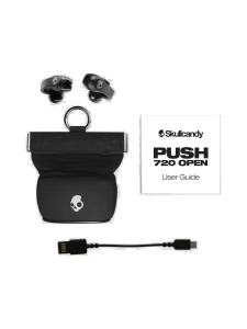 Skullcandy - Push 720 open ear TW Black/Silver | Stockmann