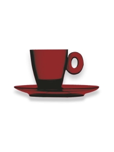 Mepra - Policarbonato-espressokuppi ja aluslautanen - GRANATE Mepra - Policarbonato-espressokuppi ja aluslautanen - GRANATE | Stockmann