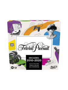 HASBRO GAMING - TRIVIAL PURSUIT Lautapeli Decades 2010–2020 (ruotsinkielinen) | Stockmann