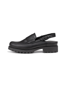Pomar - TATAR slingback-loaferit - BLACK NAPPA/BLACK SOLE | Stockmann