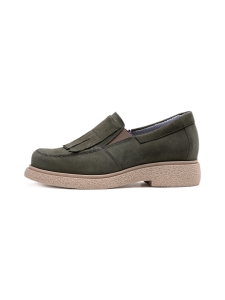 Pomar - MATARA Naisten loaferit - MOSS SUEDE/BEIGE SOLE | Stockmann
