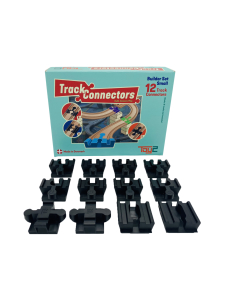 TRACK CONNECTORS - TRACK CONNECTORS Raideliitinsetti Rakentaja, 12 kpl | Stockmann