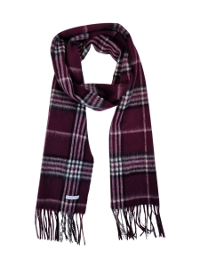 Lasessor - Nata-villakaulahuivi - VIINIPUNAINEN | Stockmann