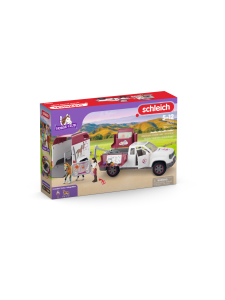 SCHLEICH - SCHLEICH HORSE CLUB Liikkuva eläinlääkäri ja perävaunu SCHLEICH - SCHLEICH HORSE CLUB Liikkuva eläinlääkäri ja perävaunu | Stockmann