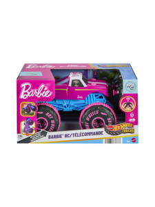 HOT WHEELS - HOT WHEELS Monster Trucks Barbie RC -ajoneuvo, 1:24 | Stockmann