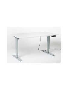 Top-Cousins - Easy DUO sähköpöytä - Harmaa runko, valkoinen 160x80cm pöytälevy Top-Cousins - Easy DUO sähköpöytä - Harmaa runko, valkoinen 160x80cm pöytälevy | Stockmann