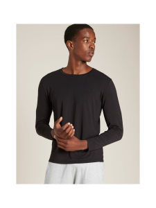 BOODY - BOODY - Men´s Long Sleeve Crew Neck T-paita - BLACK | Stockmann