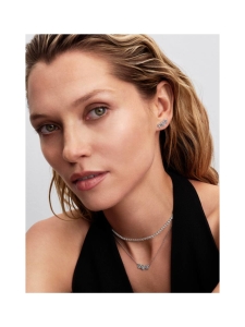 Pandora - Halo Heart Trilogy Stud Earrings - 294411C01 | Stockmann