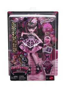 MONSTER HIGH - MONSTER HIGH pelottava suloinen syntymäpäivä - Draculaura-nukke MONSTER HIGH - MONSTER HIGH pelottava suloinen syntymäpäivä - Draculaura-nukke | Stockmann