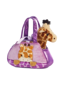 FANCY PALS - AURORA Fancy Pals Pehmokirahvi kassissa, 20 cm | Stockmann