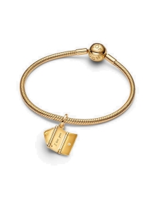 Pandora - Pandora Moments kirkas riipushela, 14k kullattu, kuutiollinen zirkonia – 764421C01 | Stockmann