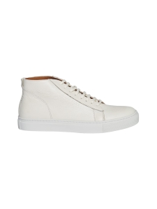 Berkeley - W’s Luigi High Top -nahkasneakerit - OFFWHITE | Stockmann