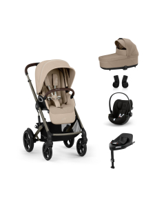 CYBEX - Cybex Talos S Lux starttipaketti (Cloud G turvakaukalolla) - ALMOND BEIGE | Stockmann