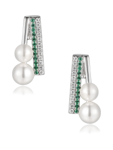 House of Elliott - Emerald Silver - Korvakorut House of Elliott - Emerald Silver - Korvakorut | Stockmann