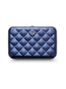 Ögon Designs - Quilted Button - korttikotelo - TUMMANSININEN | Stockmann