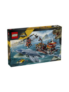LEGO JURASSIC WORLD - LEGO Jurassic World Mosasaurus-dinosaurus hyökkää veneen kimppuun 77983 | Stockmann