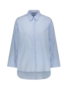 Voglia - KAROLINA Puuvillakauluspaita - VAALEANSININEN | Stockmann