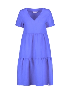 Nakoa - Pellava Kerrosmekko, Marina Blue - MARINA BLUE (SININEN) | Stockmann