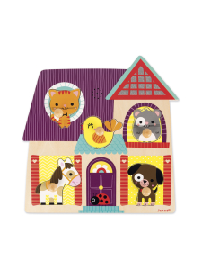 JANOD - JANOD äänipalapeli Pienet ystäväni, 5 palaa JANOD - JANOD äänipalapeli Pienet ystäväni, 5 palaa | Stockmann