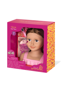 OUR GENERATION - OUR GENERATION Kampauspää Talia, brunetti, 23 cm | Stockmann