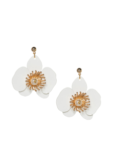 Upcycle with Jing - Pienet Butterfly Orchid Korvakorut - Valkoinen - VALKOINEN Upcycle with Jing - Pienet Butterfly Orchid Korvakorut - Valkoinen - VALKOINEN | Stockmann