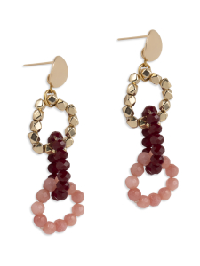 pfgSTOCKHOLM - Pearls for Girls-Happy Chain Korvakorut - MULTI/PINK | Stockmann