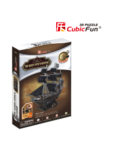 CUBIC FUN - CUBICFUN 3D Palapeli The Queen Anne´s Revenge CUBIC FUN - CUBICFUN 3D Palapeli The Queen Anne´s Revenge | Stockmann