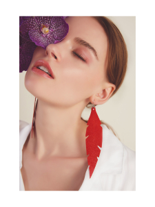 VIAMINNET - Feathers Grande -korvakorut - GLITTER MUSTA | Stockmann