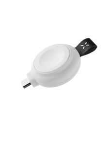 Fixed - Langaton Apple Watch USB-C-laturi MFI Valkoinen - MUSTA | Stockmann