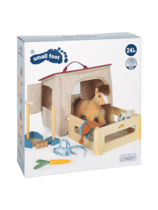 SMALL FOOT - SMALL FOOT Hevonen ja talli tarvikkeineen | Stockmann