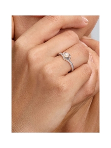 Pandora - Pandora x Disney valkoinen sormus, hopea, useita kiviä – 193654C01 | Stockmann