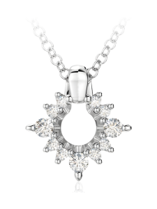 Olli Johan Lindroos - Kide Riipus Hiutale 0.07-0.40ct Platina | Stockmann